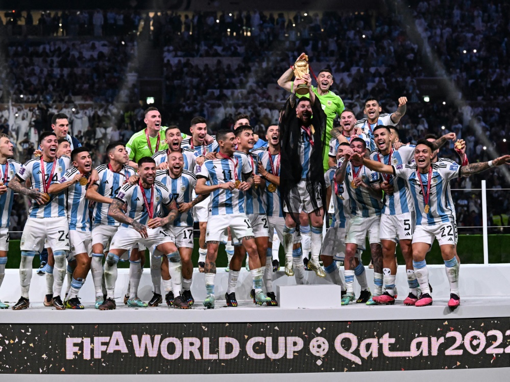 Argentinien krönte sich gegen Frankreich zum Weltmeister (Foto: AFP/SID/KIRILL KUDRYAVTSEV)