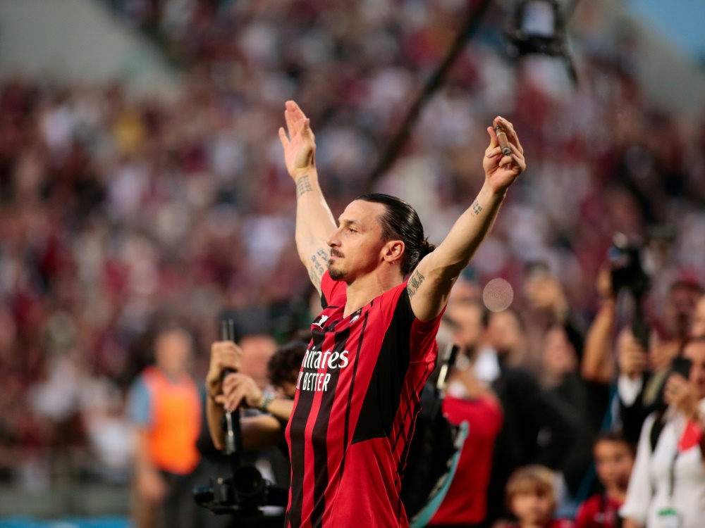 Ibrahimovic spielt seit Anfang 2020 für Milan (Foto: FIRO/FIRO/SID)