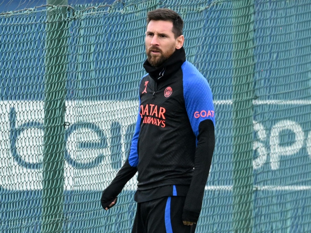 Messi wird nicht beim Pokalspiel dabei sein (Foto: AFP/SID/BERTRAND GUAY)