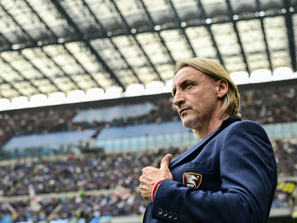 Salernitana entlässt Trainer Davide Nicola (Foto: AFP/SID/MIGUEL MEDINA)