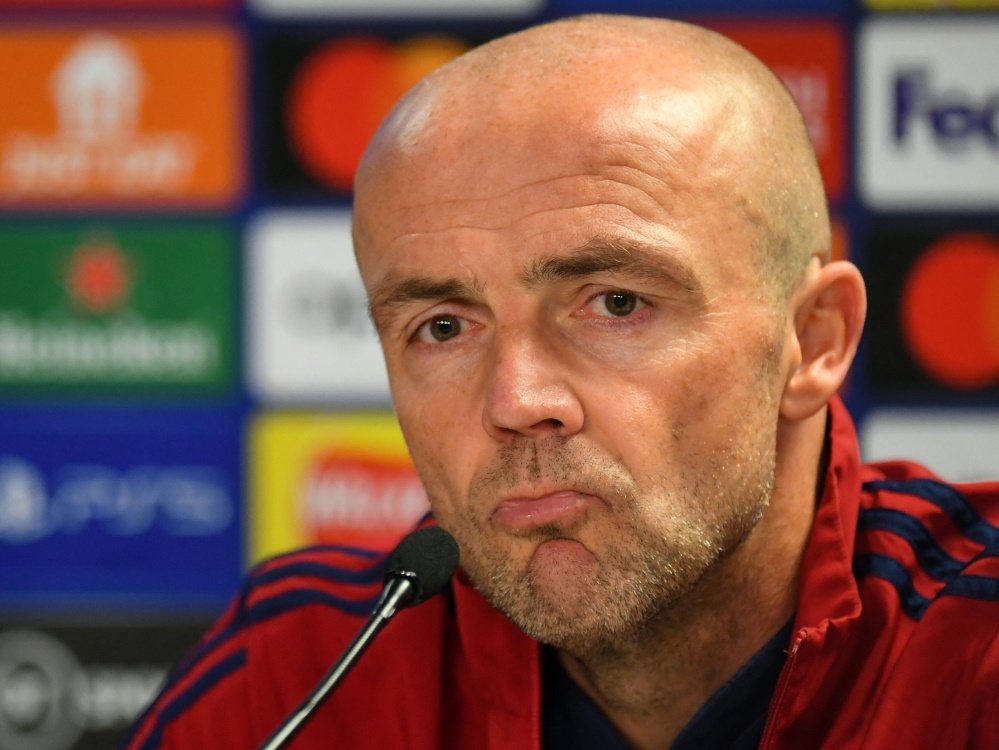 Alfred Schreuder ist nicht mehr Trainer von Ajax Amsterdam (Foto: AFP/SID/ANDY BUCHANAN)