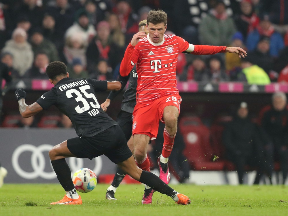 Drittes siegloses Spiel in Folge für den FC Bayern (Foto: FIRO/FIRO/SID)