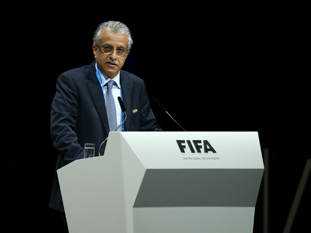 Al-Khalifa zum AFC-Präsident wiedergewählt (Foto: FIRO/FIRO/SID)