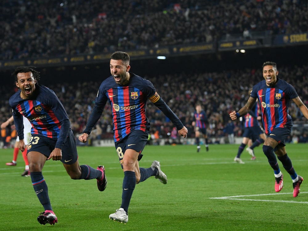 Barcelona eilt in Spanien von Sieg zu Sieg (Foto: AFP/SID/JOSEP LAGO)