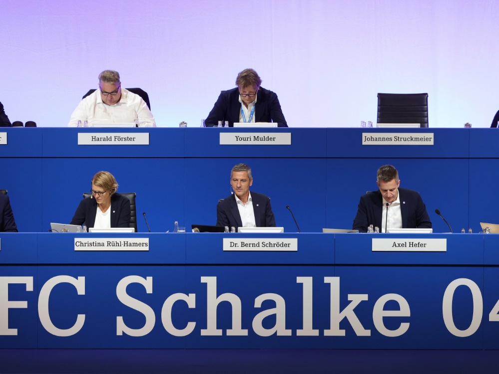 Schalke: Hefer spricht von langfristigem Plan (Foto: FIRO/FIRO/SID)