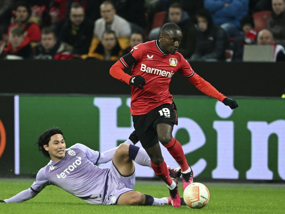 Diaby ist der Topscorer der Leverkusener (Foto: AFP/SID/INA FASSBENDER)