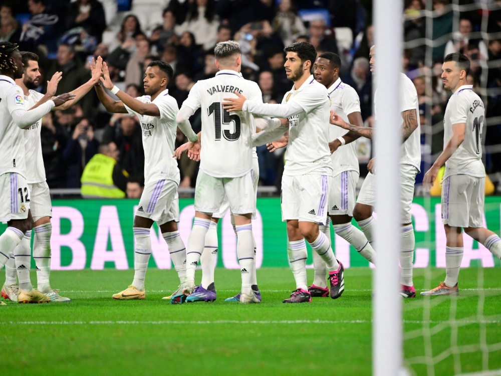 Real Madrid gewinnt ohne Toni Kroos locker mit 4:0 (Foto: AFP/SID/JAVIER SORIANO)