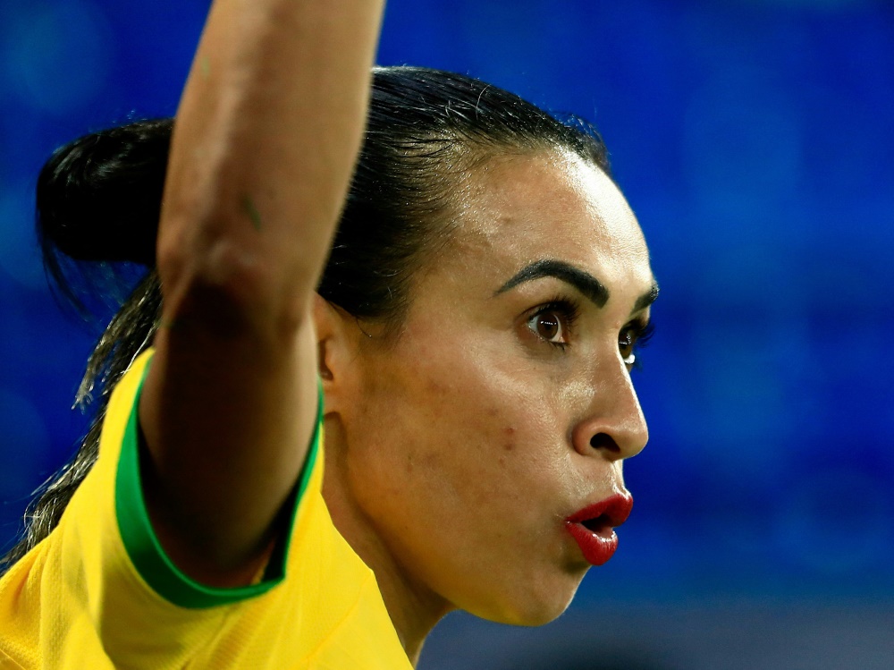 Marta feiert Comeback nach Kreuzbandverletzung (Foto: AFP/SID/SAMEER AL-DOUMY)