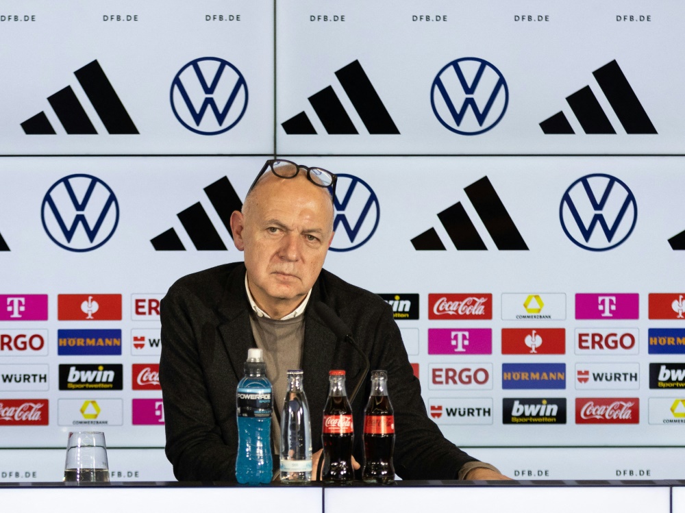 Neuendorf und Völler müssen sich WM-Analyse unterziehen (Foto: AFP/SID/ANDRE PAIN)