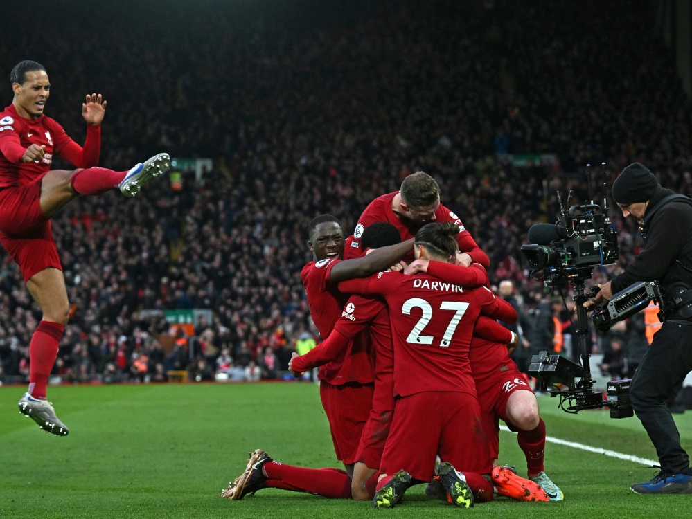 Liverpool gelingt ein historischer Sieg gegen United (Foto: AFP/SID/PAUL ELLIS)