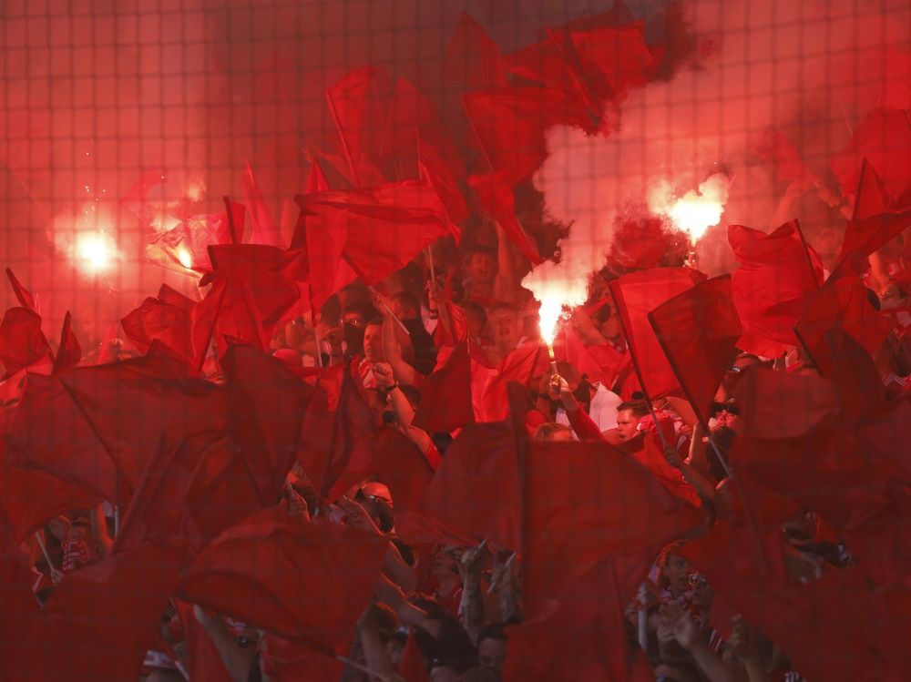 Union Berlin droht ein Auswärtsspiel ohne Fans (Foto: AFP/SID/ODD ANDERSEN)