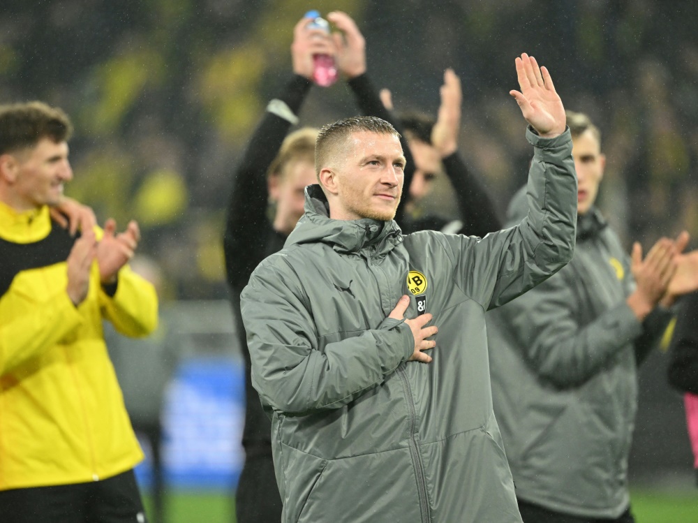 BVB-Urgestein Reus will Karriere in Dortmund beenden (Foto: AFP/SID/INA FASSBENDER)