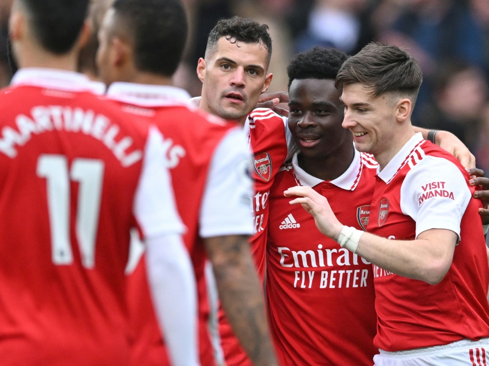Arsenal steht bei sechs Siegen in Folge (Foto: AFP/SID/JUSTIN TALLIS)