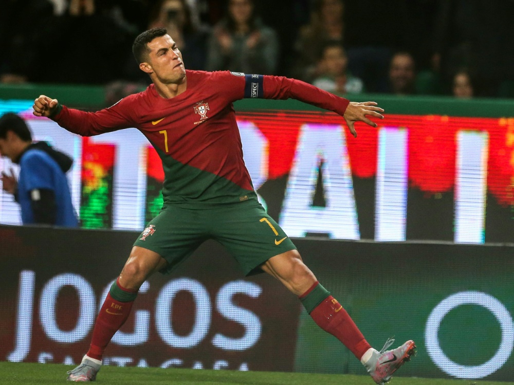 Cristiano Ronaldo ist internationaler Rekordspieler (Foto: AFP/AFP/CARLOS COSTA)