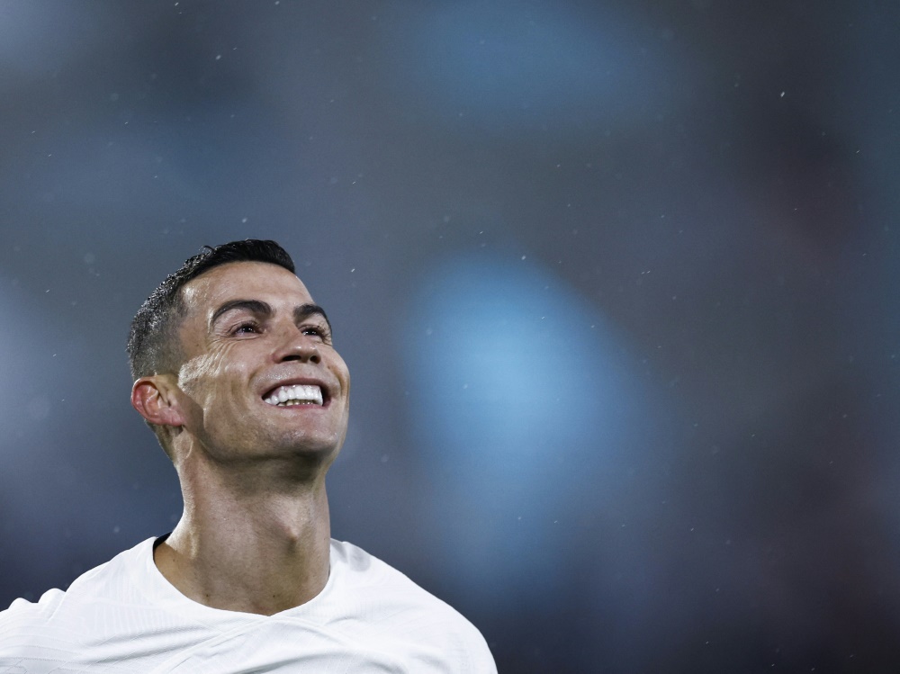 Doppelpack von Ronaldo - Portugal siegt gegen Luxemburg (Foto: AFP/SID/KENZO TRIBOUILLARD)