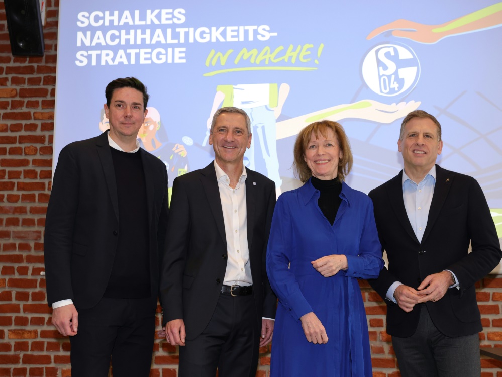 Schalke 04 verabschiedet eine Nachhaltigkeitsstrategie (Foto: FIRO/FIRO/SID)