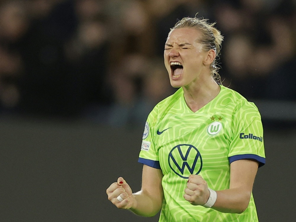 Popp schießt Wolfsburg ins Champions-League-Halbfinale (Foto: AFP/SID/ODD ANDERSEN)