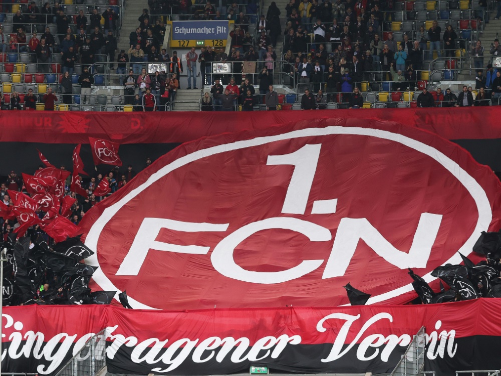 Der 1. FC Nürnberg gedenkt ehemaligen Präsidenten (Foto: FIRO/FIRO/SID)