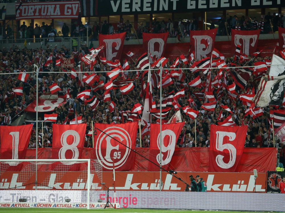 Fortuna Düsseldorf plant freien Eintritt für die Fans (Foto: FIRO/FIRO/SID)