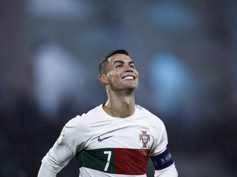 Ronaldo startete bei Sporting Lissabon seine Profikarriere (Foto: AFP/SID/KENZO TRIBOUILLARD)