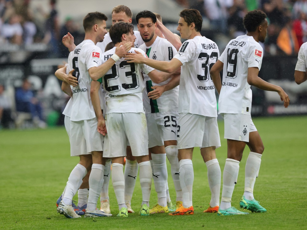 Borussia Mönchengladbach bezwingt den VfL Bochum (Foto: FIRO/FIRO/SID)