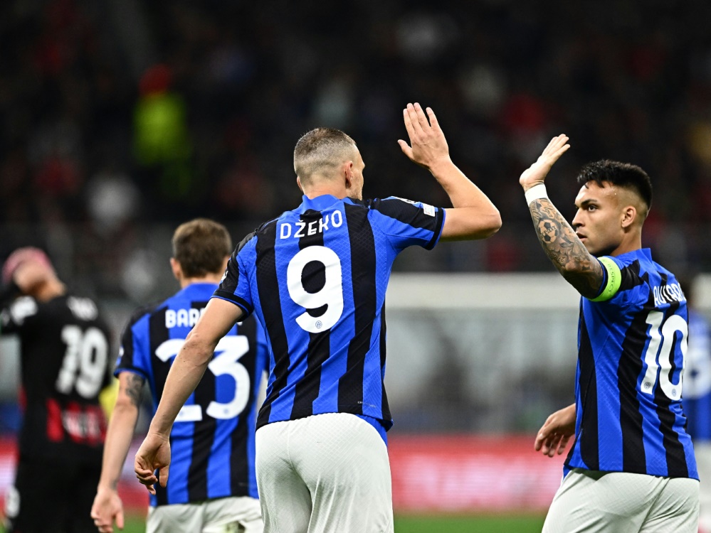 Inter darf vom Champions-League-Finale träumen (Foto: AFP/SID/GABRIEL BOUYS)
