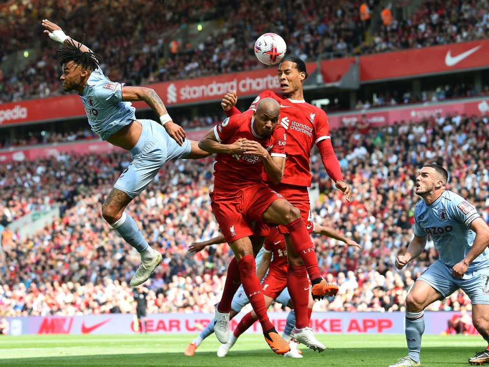 Kein Sieger im Spiel zwischen Liverpool und Aston Villa (Foto: AFP/SID/PETER POWELL)