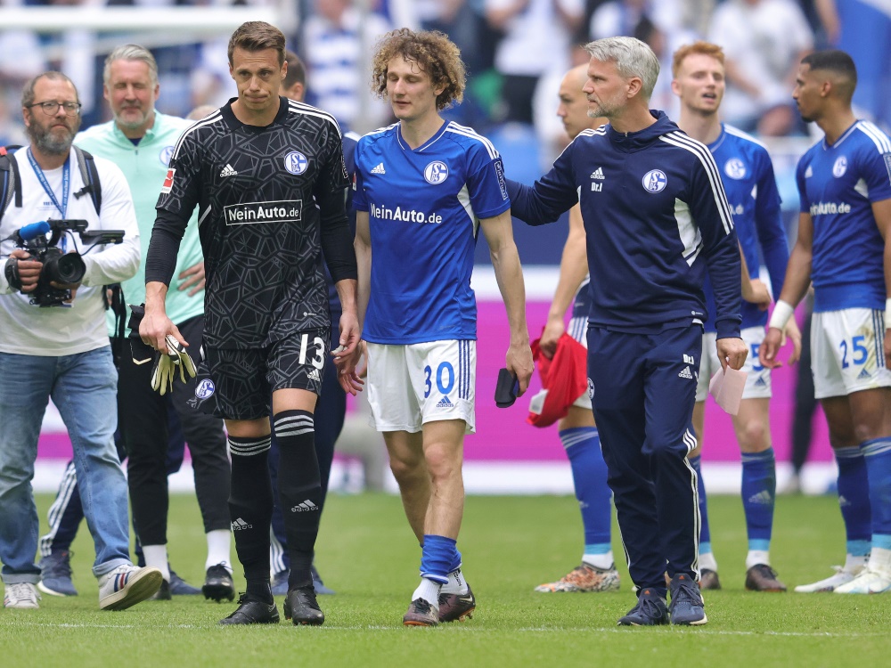 Schalke hofft auf Schützenhilfe (Foto: FIRO/FIRO/SID)