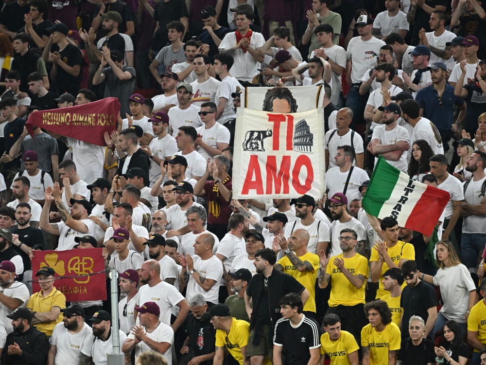 Rom verlor das Europa-League-Finale gegen Sevilla (Foto: AFP/SID/ATTILA KISBENEDEK)