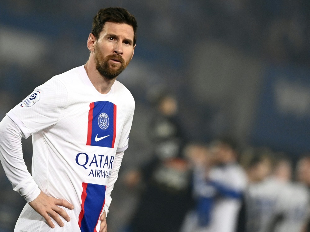 Messi wird PSG im Sommer verlassen (Foto: AFP/SID/JEAN-CHRISTOPHE VERHAEGEN)