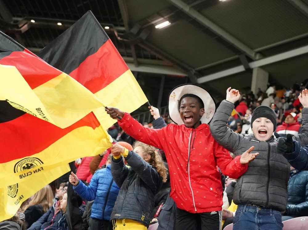 Der DFB will wieder mehr junge Menschen begeistern (Foto: IMAGO/Marc Schueler/IMAGO/Marc Schueler/SID)