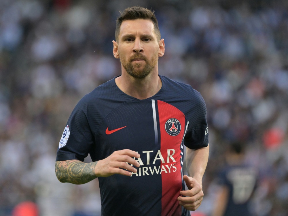 Lionel Messi wechselt wohl von Paris nach Miami (Foto: AFP/SID/ALAIN JOCARD)