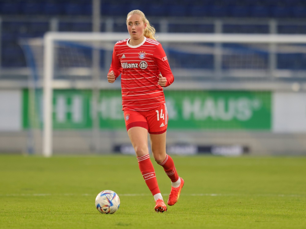Bayern verleiht Emilie Bragstad an Leverkusen (Foto: FIRO/FIRO/SID)