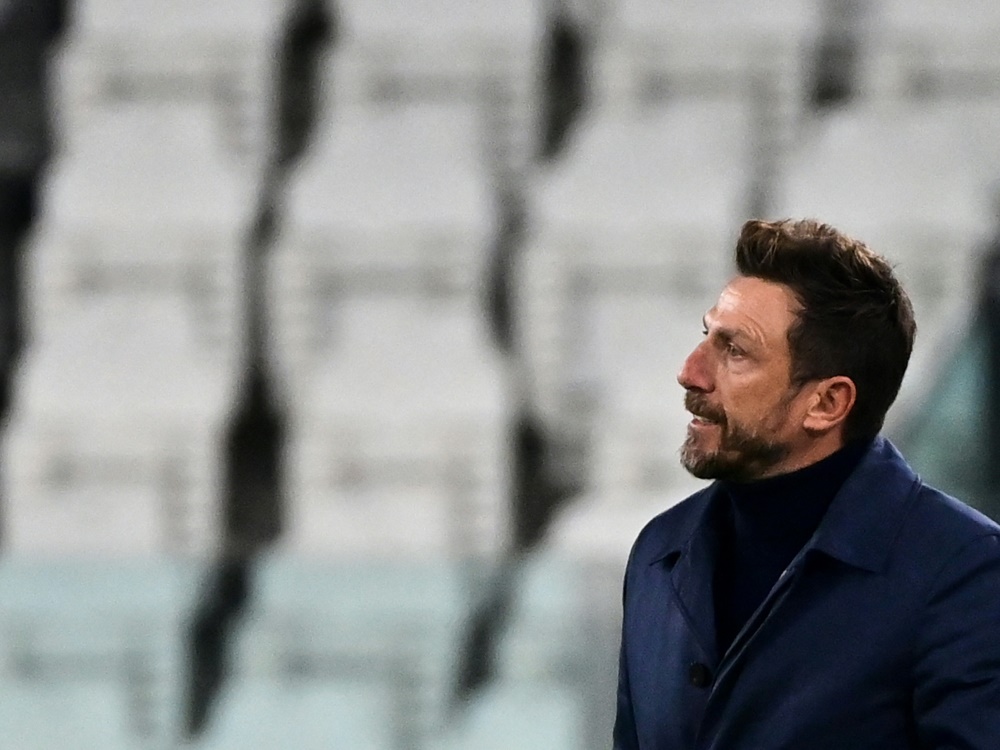 Serie A: Eusebio Di Francesco übernimmt in Frosinone (Foto: AFP/SID/MIGUEL MEDINA)
