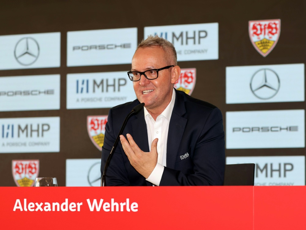 Alexander Wehrle verkündet Porsche-Einstieg (Foto: IMAGO/Pressefoto Rudel/Herbert Rudel/IMAGO/Pressefoto Rudel/Herbert Rudel/SID/IMAGO/Pressefoto Rudel/Herbert Rudel)