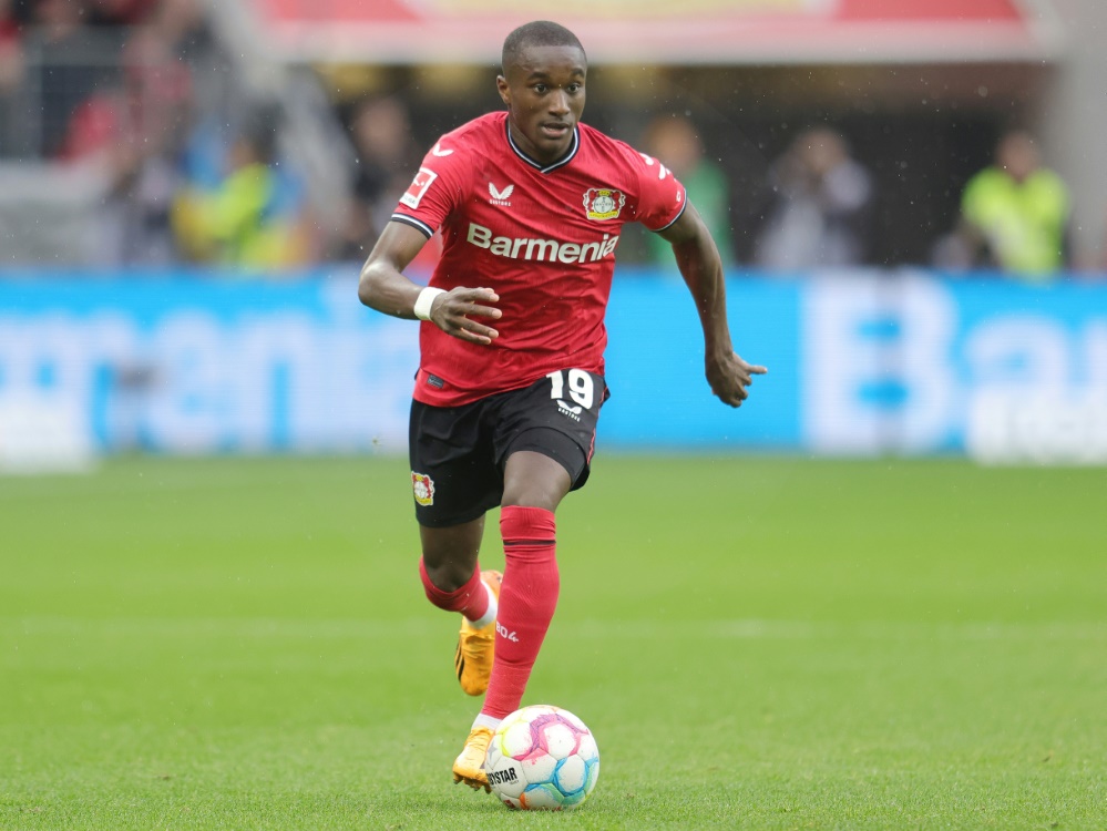 Bayer Leverkusen lässt Moussa Diaby nicht ziehen (Foto: FIRO/FIRO/SID)
