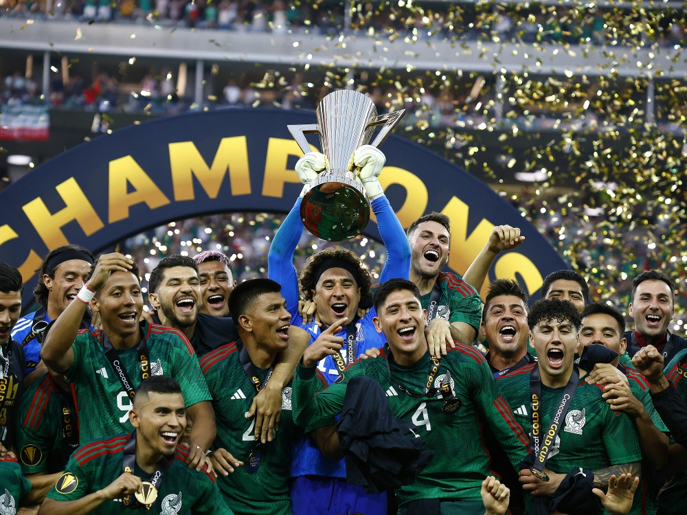 Mexiko gewinnt den Gold Cup. (Foto: GETTY IMAGES NORTH AMERICA/AFP/SID/RONALD MARTINEZ)