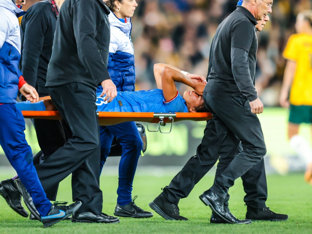 Selma Bacha verletzte sich kurz vor der WM am Knöchel (Foto: IMAGO/Chris Putnam/IMAGO/Chris Putnam/SID/IMAGO/Chris Putnam)