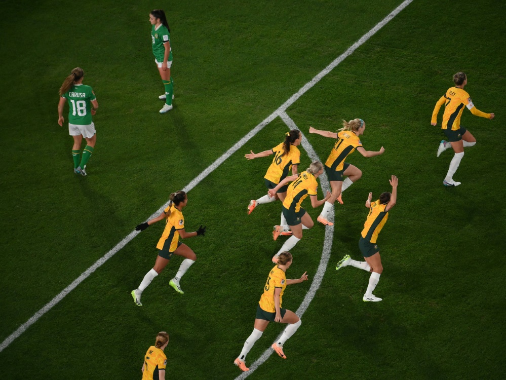 Australien feiert Auftaktsieg bei Heim-WM (Foto: AFP/SID/FRANCK FIFE)