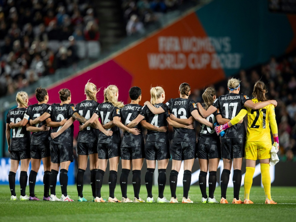 Neuseeland konnte das Auftaktspiel überraschend gewinnen (Foto: IMAGO/Ira L. Black/IMAGO/Ira L. Black/SID/IMAGO/Ira L. Black)