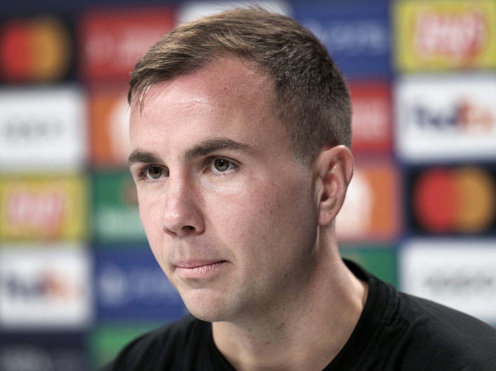 Äußert sich über möglichen Kane-Transfer: Mario Götze (Foto: AFP/SID/DANIEL ROLAND)