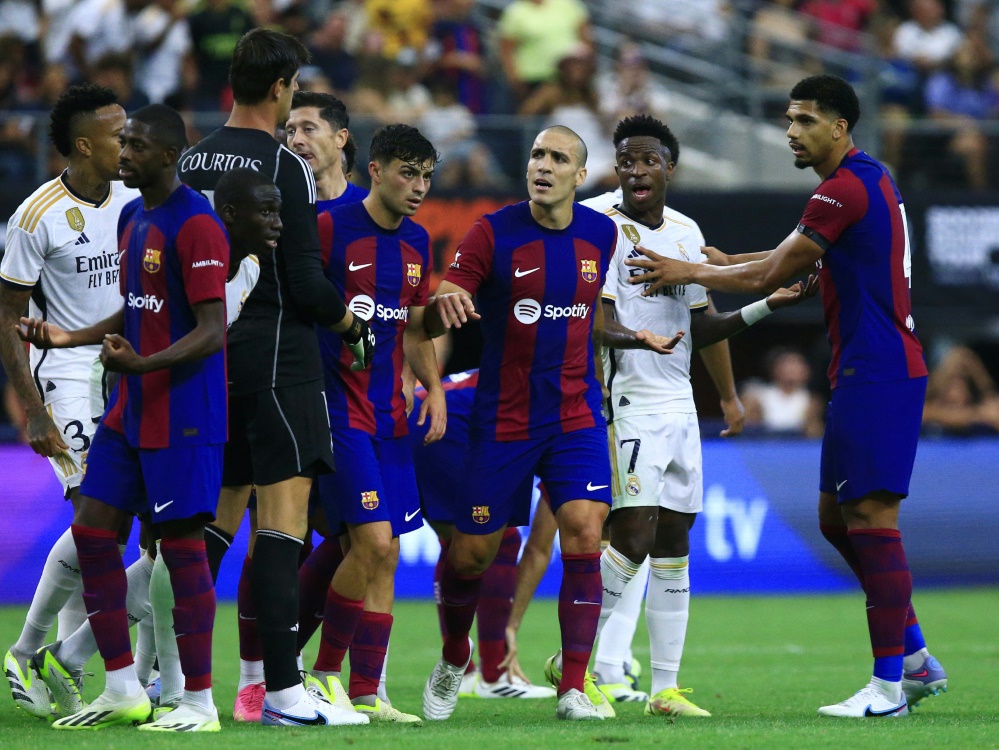 Kein normaler Test: Barca schlägt Real (Foto: AFP/SID/ARIC BECKER)