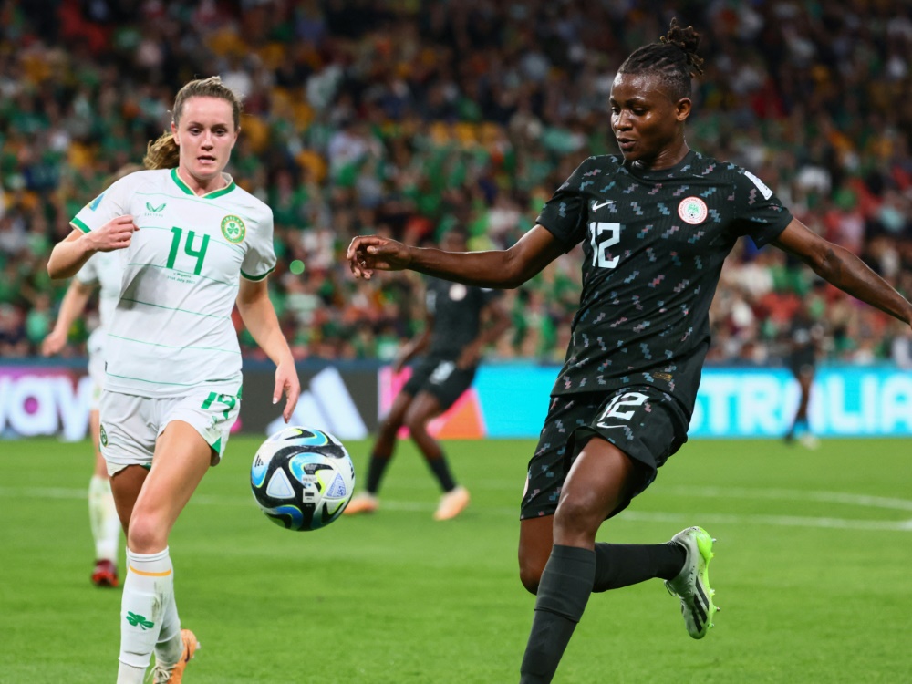 Nigeria steht im WM-Achtelfinale (Foto: AFP/SID/PATRICK HAMILTON)