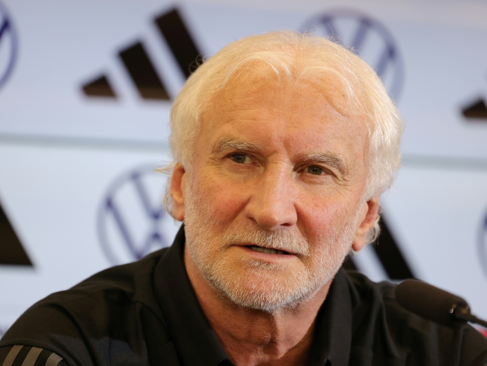 Rudi Völler äußert sich zur Ergebnis-Krise der DFB-Teams (Foto: FIRO/FIRO/FIRO/Ralf Ibing)