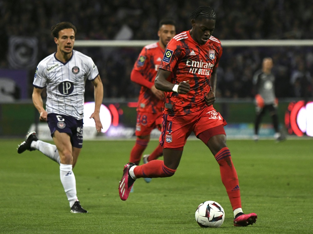 Lukeba stammt aus der Jugend von Olympique Lyon (Foto: AFP/SID/VALENTINE CHAPUIS)