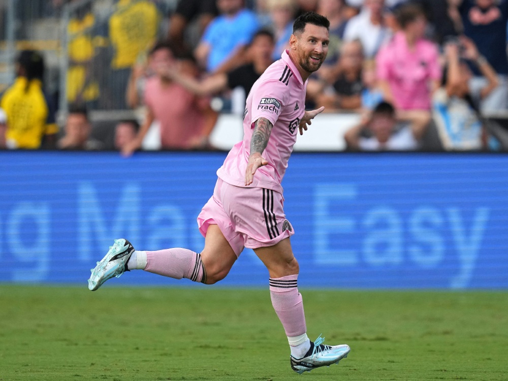 Trifft und trifft und trifft: Lionel Messi (Foto: AFP/GETTY IMAGES/SID/MITCHELL LEFF)