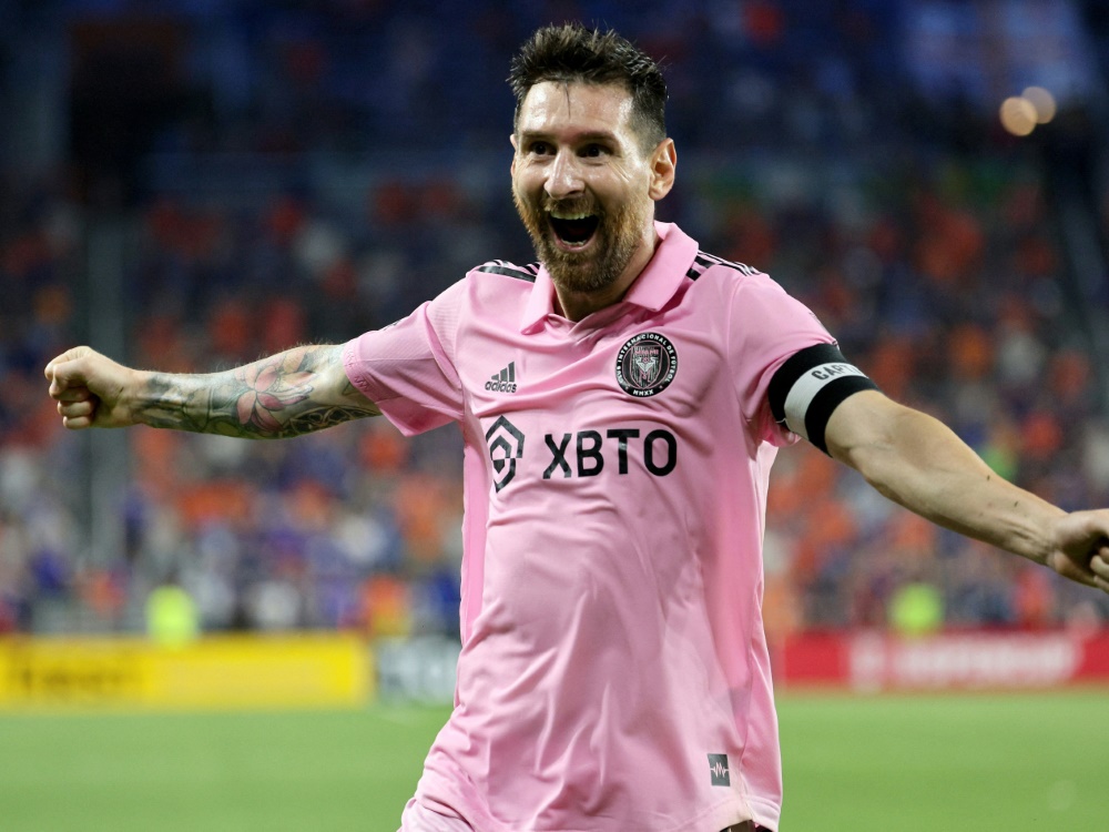 Bereitete zwei Treffer vor: Lionel Messi (Foto: AFP/GETTY IMAGES/SID/ANDY LYONS)