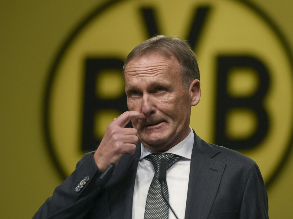 Watzke sieht weniger Ehrfurcht den Bayern gegenüber (Foto: AFP/SID/INA FASSBENDER)