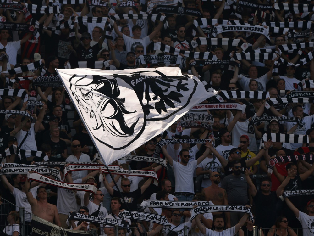 Eintracht Frankfurt vermeldet Rekordumsatz (Foto: FIRO/FIRO/SID)