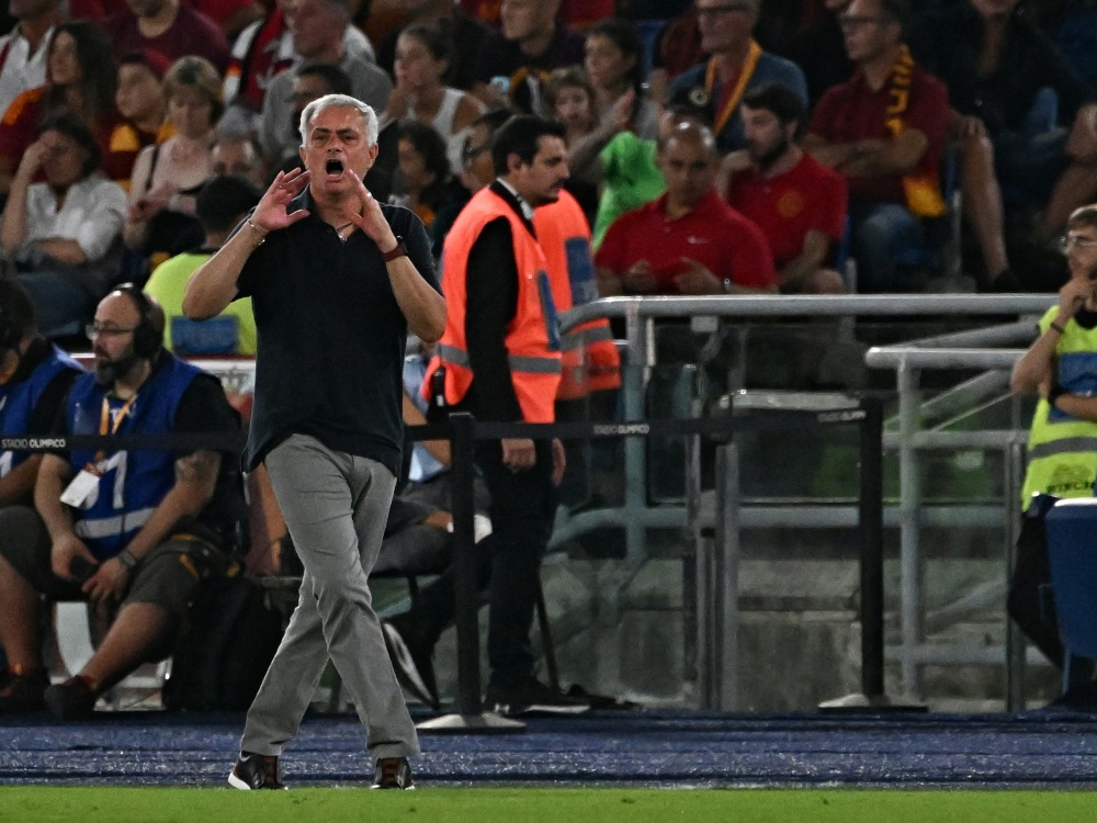 Es läuft nicht für Jose Mourinho und die Roma (Foto: AFP/SID/ANDREAS SOLARO)